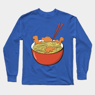 Dino Ramen Long Sleeve T-Shirt